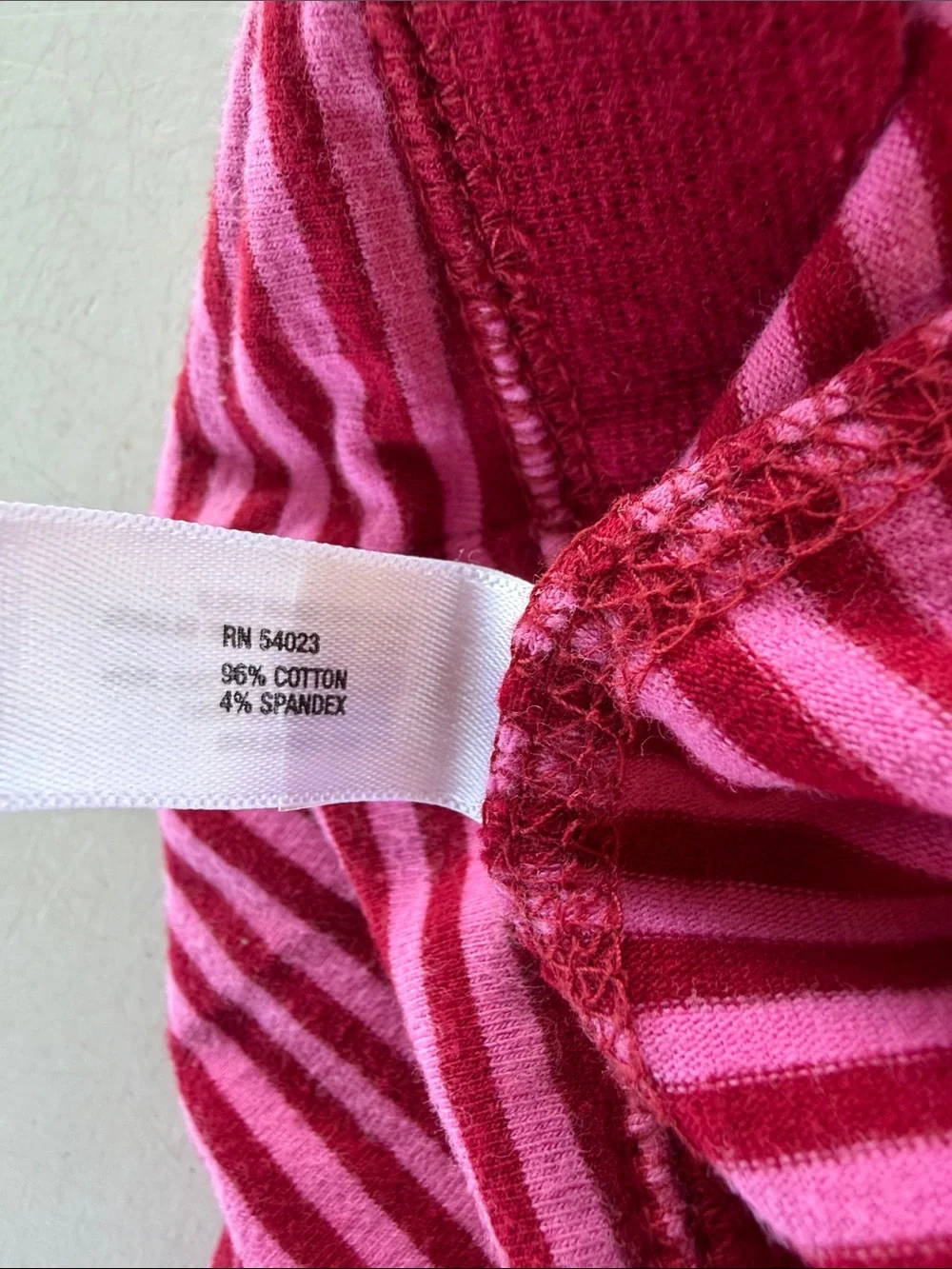 GAPKIDS Pink and Dark Pink Striped Kids Leggings